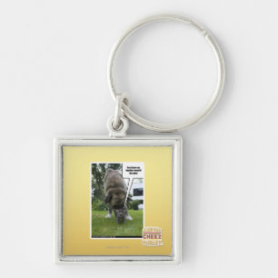 I sez leave my brudder alone keychain