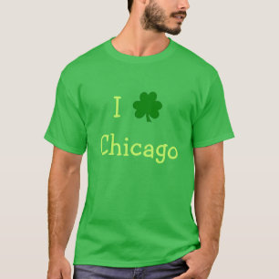 I Shamrock Chicago Green St. Patrick's Day T-Shirt