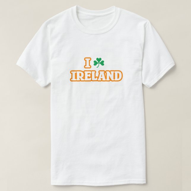 "I [SHAMROCK] IRELAND" Tee (Design Front)