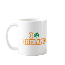 "I [SHAMROCK] IRLANDE" Mug