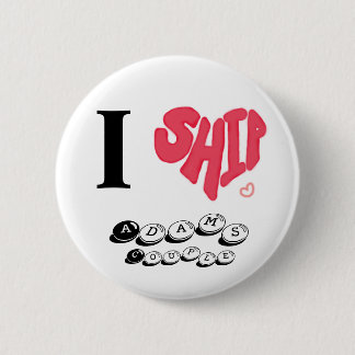 I Ship AdamsCouple button
