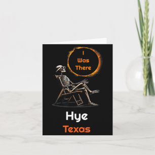 I Shirt Solar Eclipse Hye Texas There Card