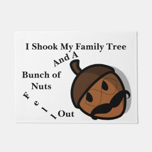 I Shook My Family Tree Doormat