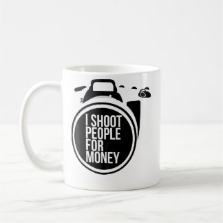 I Shoot People For Money Tees Photography Camera Coffee Mug