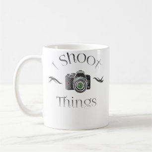 I Shoot Things Photography Tshirt Vintage Camera S Coffee Mug