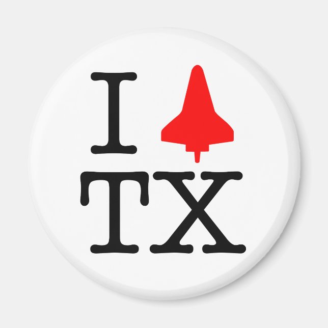 I Shuttle TX Magnet (Front)