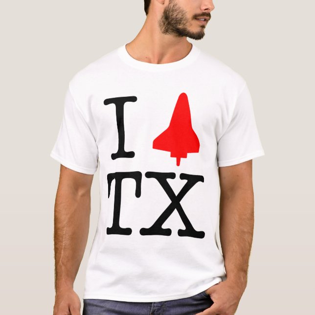 I Shuttle TX T-Shirt (Front)