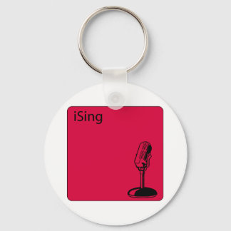 I sing keychain