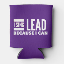 I Sing Lead Can Cooler