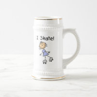 I Skate - Girl Roller Skater
