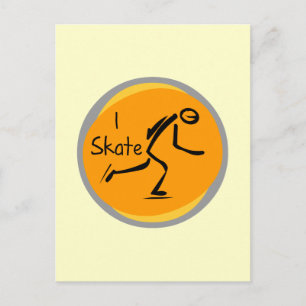 I Skate T-shirts and Gifts Postcard