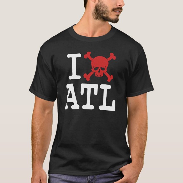 I "Skull" ATL T-Shirt (Front)