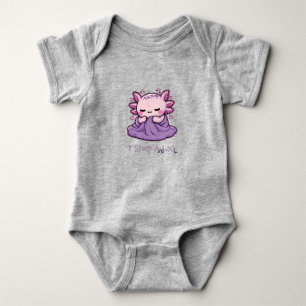 I Sleep A Lot - Axolotl Baby Bodysuit