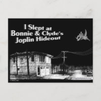 I slept at Bonnie & Clyde's Joplin Hideout