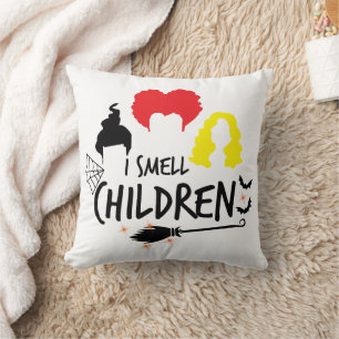 I smell children Halloween  Throw Pillow