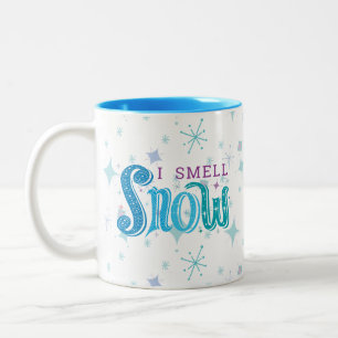 I Smell Snow Atomic Retro Style Design Coffee Mug