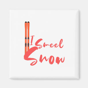 I Smell Snow Magnet