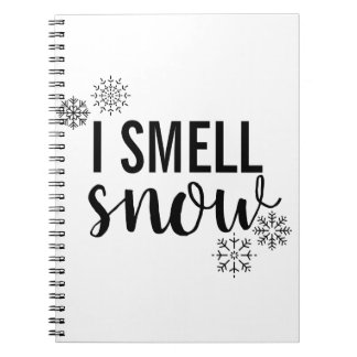 I Smell Snow Notebook