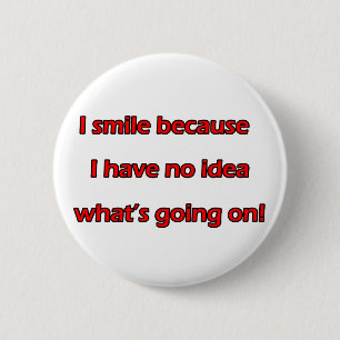 I Smile 2 Inch Round Button