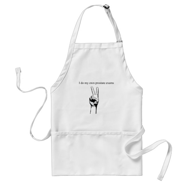 I so my own prostate exams standard apron (Front)
