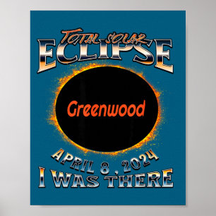 I Solar Eclipse Greenwood Indiana There Poster
