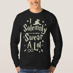 I Solemnly Swear A Lot  Witch T-Shirt