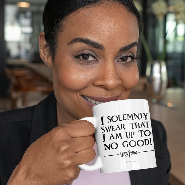 "I Solemnly Swear That I Am Up to No Good" Magical Coffee Mug (Creator Uploaded)