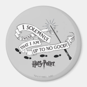 I Solemnly Swear That I Am Up To No Good Magnet