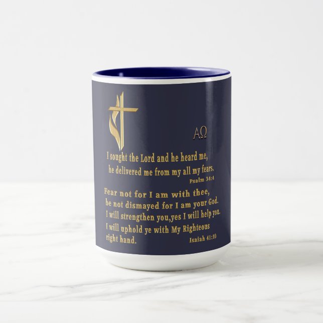 I sought the Lord Mug (Center)