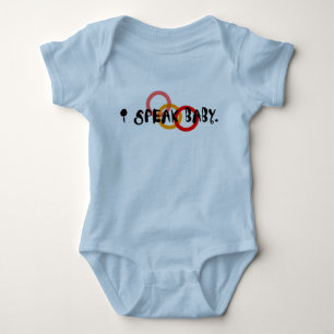 I SPEAK BABY BODYSUIT
