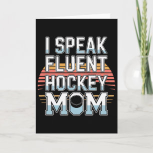 I Speak Fluent Hockey Mom Rink Life Ice Card
