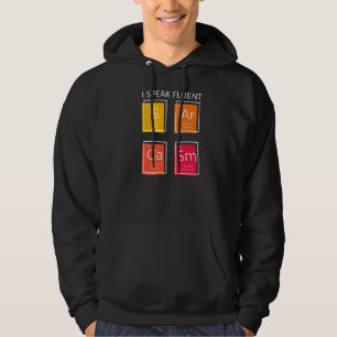 I Speak Fluent Sarcasm Humour Irony Saying Hoodie