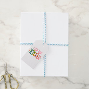 I Speak Fluent Toddler - Mom, Daycare Teacher Gift Tags