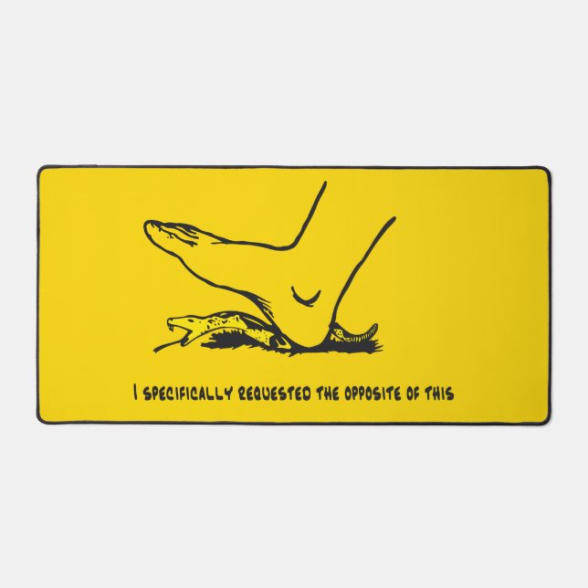 I specifically requested the opposite of this Meme Desk Mat (Front)