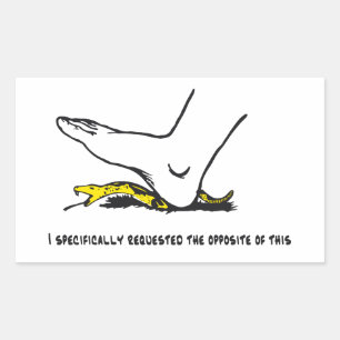 I specifically requested the opposite of this Meme Sticker
