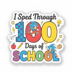 I Sped Through 100 Days of School Boys Gamer 
