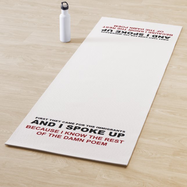 I Spoke Up Yoga Mat (In Situ)
