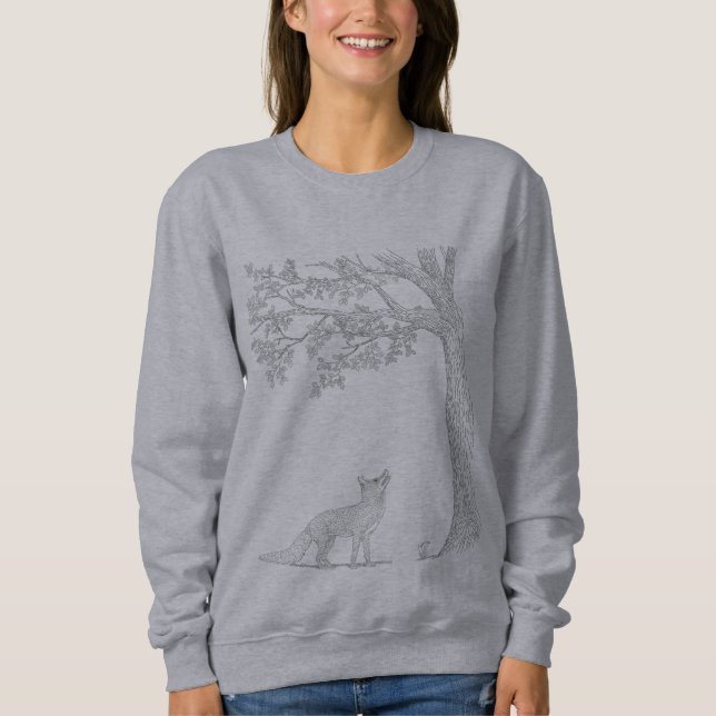 I Spot the squirrel Sweatshirt (Front)