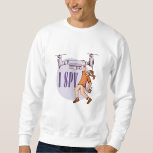 I Spy For Drone Pilots and Drone Kids Sweatshirt