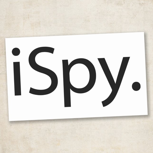 I Spy - Sarcastic Techie Office Gag Gift Sticker (Creator Uploaded)