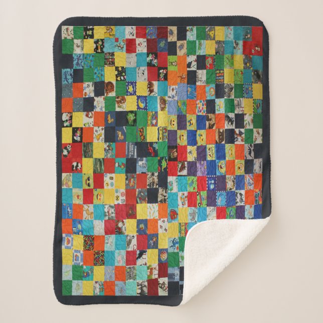 I SPY SHERPA BLANKET (Front)