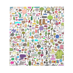 I spy with my little eye notepad