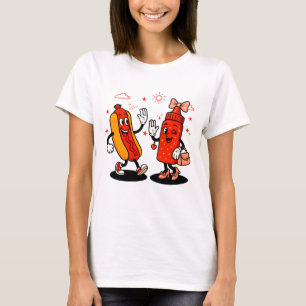 I Squirt On Juicy Wieners Adult Humour Funny T-Shirt
