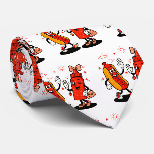 I Squirt On Juicy Wieners Adult Humour Funny Tie