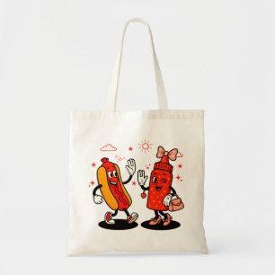 I Squirt On Juicy Wieners Adult Humour Funny Tote Bag