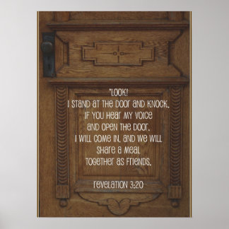 I Stand at the Door and Knock, Door Poster