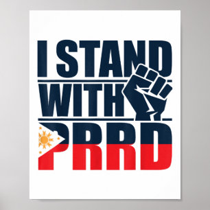 I Stand For Duterte Vintage Free Duterte  Poster