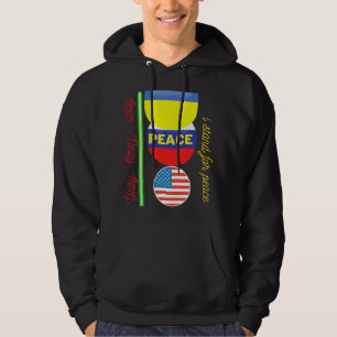 I stand for peace and unity any time  hoodie