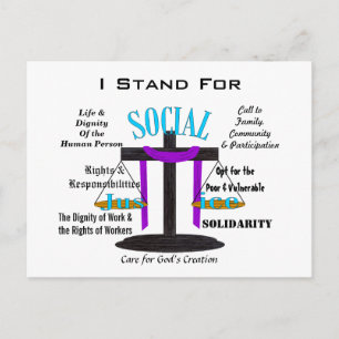 I Stand For Postcard
