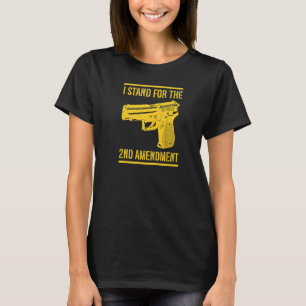 I Stand For The 2nd Amendment Patriotic Usa Americ T-Shirt